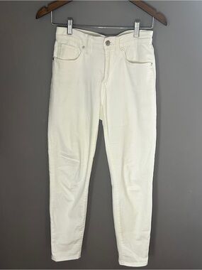 Madewell 9” High Rise Skinny Jeans White Size 26